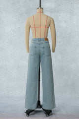 Customized Stright Jeans