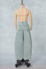 Customized Barrel Jeans