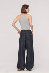 Adjustable Waistband Sporty Jeans